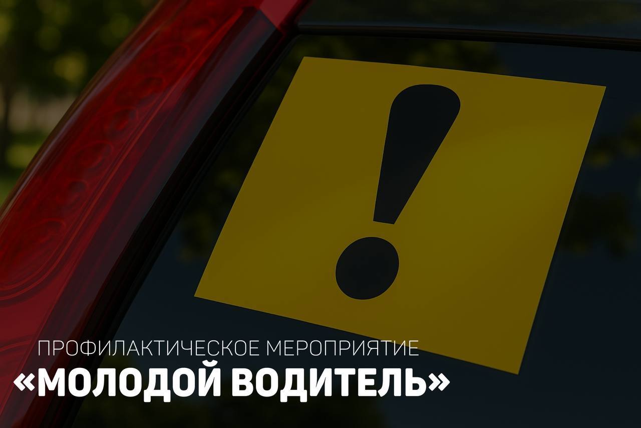 Профилактическое мероприятие «Молодой водитель».
