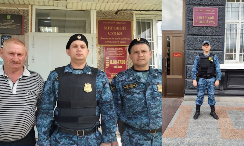 Судебные приставы спасли людей из пожара.