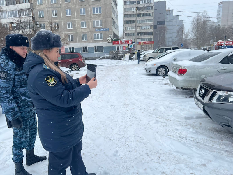 В Барнауле прошел рейд с использованием комплекса «Дорожный пристав».